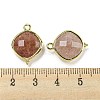 Natural Strawberry Quartz Pendants G-M431-12G-05-3