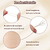 3 Rolls Flat Waxed Polyester Thread String YC-CL0001-02A-6