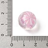 Transparent Resin Enamel Beads RESI-M052-01E-3