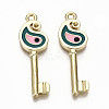 Alloy Pendant Rhinestone Settings LS-PALLOY-T075-39-NR-2