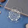Sun Pattern Acrylic Pendulum Board PW-WG78210-07-1