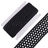 10 Yards Polyester Elastic Hollow Wide Band DIY-FG0006-44B-1