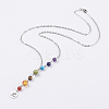 Chakra Jewelry NJEW-JN02083-1