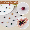 40Pcs Natural Tiger Eye Beads G-PA0002-49-6
