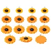 10Pcs 3 Styles Opaque Resin Pendants RESI-YW0001-60-1