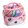 Unicorn Head Iron Money Banks for Kids LS-AJEW-G053-01A-1