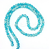 Baking Paint Crackle Glass Beads Strands X-CCG-S001-10mm-06-2