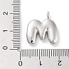 Rack Plating Brass Balloon Letter Pendants X-KK-C050-01P-M-3