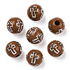 Plating Acrylic Beads PACR-Q113-10A-1