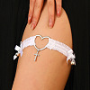 Bowknot Elastic Fibre Strappy Leg Chain WG2B529-03-1