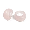 Natural Rose Quartz Finger Rings for Unisex RJEW-C128-01F-4