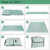 Portable Tartan Patern Non Woven Picnic Mat JX572B-01-3
