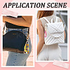 DIY Faux Suede Tasse Keychain Making Kits DIY-SP0002-43G-5
