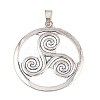 Tibetan Style Alloy Big Pendants FIND-H064-03AS-1