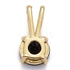 Brass Micro Pave Cubic Zirconia Pendants KK-P192-04-G04-2