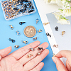 80Pcs 4 Color Ion Plating(IP) 304 Stainless Steel Lobster Claw Clasps STAS-DC0006-22-2