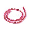 Natural Persian Jade Beads Strands G-E531-C-21-2