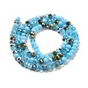 Glass Beads Strands LS-EGLA-A034-M4mm-15-3