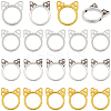 90Pcs 3 Colors Alloy Bead Frame FIND-SC0015-74-1