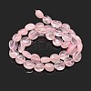 Natural Rose Quartz Nuggets Beads Strands G-J336-24-2