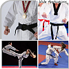 Taekwondo Belt AJEW-WH0314-341H-5