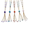 304 Stainless Steel Pendant Necklaces NJEW-H210-G-G-1