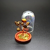 Natural Tiger Eye Chips Tree Decorations PW-WG45868-08-1