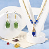 30Pcs 15 Styles Transparent Glass Pendants GLAA-TA0001-34-6