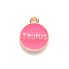 Alloy Enamel Pendants X-ENAM-S124-01A-03C-3
