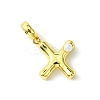 Rack Plating Brass with ABS Plastic Pearl European Dangle Charms KK-G501-02X-G-1