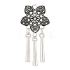 Tibetan Style Alloy Big Pendants AL-CBAAECB-02AS-B-1