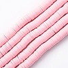 Handmade Polymer Clay Beads Strands CLAY-R089-8mm-Q092-1