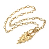 304 Stainless Steel Heart Pendant Necklaces for Women LS-NJEW-Z063-05G-2