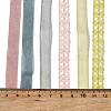 18 Yards 6 Colors Polyester Ribbon SRIB-C001-B10-4