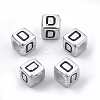Plated Acrylic Beads X1-PB43C9308-D-1