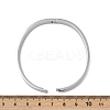 201 Stainless Steel Bangles for Women LS-BJEW-B138-05P-4