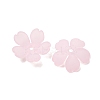 Frosted Acrylic Bead Caps AC-CBA1E6C-08-3