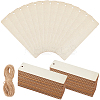 DIY Wood Bookmarks Making Kits WOOD-SP0001-21C-1