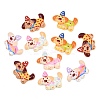 Opaque Resin Cabochons RESI-G125-01-2