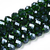 Electroplate Glass Beads Strands EGLA-A034-T1mm-A31-1