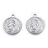 Non-Tarnish 201 Stainless Steel Pendants STAS-N098-200P-3