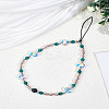 1Pc Acrylic Beaded Mobile Straps for Women AJEW-LP0006-98-1