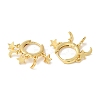 Rack Plating Brass Hoop Earrings EJEW-B062-47G-2