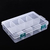 Plastic Bead Storage Container CON-R014-04-3