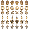 60PCS 6Style Angel Tibetan Style Alloy Pendants TIBEP-PH0001-64-1