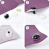 24 Sets 6 Colors ABS Plastic Safety Craft Eye DIY-GF0010-66B-5