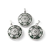 Natural Green Aventurine Pendants G-P498-04P-28-1