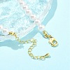 Brass Micro Pave Clear Cubic Zirconia Bracelets LS-BJEW-S158-04G-3