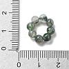 Natural Moss Agate Beads G-P557-01E-3