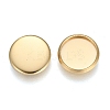 304 Stainless Steel Plain Edge Bezel Cups STAS-E460-10G-10MM-1